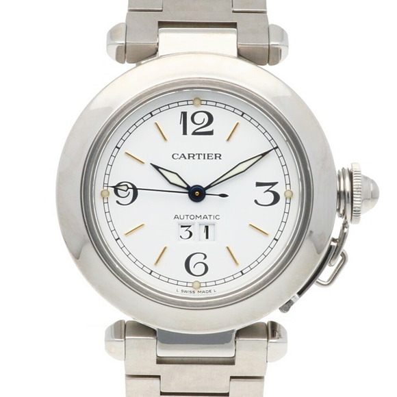 Cartier Pasha C Big Date Watch Stainless Steel 2475 Automatic Men's CARTIER O... - Picture 1 of 9